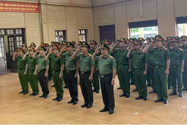 Xây dựng lực lượng Công an phường chính quy, tinh nhuệ