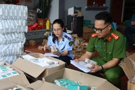 Triệt phá cơ sở sản xuất, buôn bán số lượng lớn sản phẩm mỹ phẩm giả 