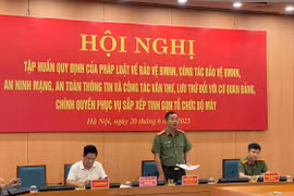 Tập huấn an toàn thông tin, bảo vệ bí mật Nhà nước trong sắp xếp bộ máy