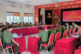 Lãnh đạo Công an thành phố Hà Nội kiểm tra, tháo gỡ khó khăn cho lực lượng cơ sở