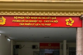 Công an Hà Nội thông báo địa điểm mới tiếp nhận giải quyết thủ tục về Phiếu Lý lịch tư pháp