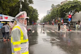 Tiếp tục phân luồng giao thông từ ngày 6 đến 15-9, phục vụ Triển lãm thành tựu đất nước