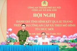 Chú trọng xây dựng lực lượng Công an xã trong sạch, vững mạnh