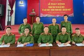 Lan tỏa tinh thần “Ba Nhất” toàn lực lượng Công an xã Đa Phúc