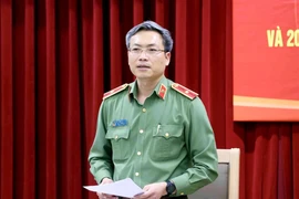 Thiếu tướng Nguyễn Quốc Toản - Chánh Văn phòng là Người phát ngôn Bộ Công an