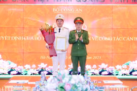 Đại tá Vũ Văn Tấn được bổ nhiệm Cục trưởng Cảnh sát quản lý hành chính về trật tự xã hội