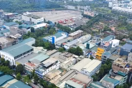 Cắt toàn bộ điện đối với 10 công trình vi phạm trật tự xây dựng tại Cụm công nghiệp làng nghề Tân Triều