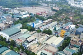 Cắt toàn bộ điện đối với 10 công trình vi phạm trật tự xây dựng tại Cụm công nghiệp làng nghề Tân Triều