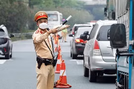 Công an thành phố Hà Nội thông báo phân luồng giao thông từ ngày 7 đến ngày 10-8