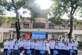 Tiết học ý nghĩa của các em học sinh Trường THPT Ngọc Tảo