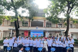 Tiết học ý nghĩa của các em học sinh Trường THPT Ngọc Tảo