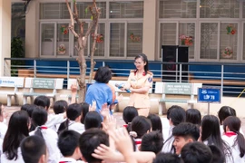 Thông điệp ý nghĩa đối với hơn 800 học sinh Trường THCS, THPT Tạ Quang Bửu