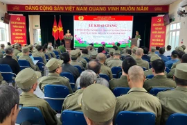 Tập huấn, bồi dưỡng nghiệp vụ cho 240 đội viên lực lượng tham gia bảo vệ an ninh, trật tự ở cơ sở