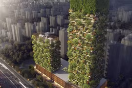 Trung Quốc: Nhà cây cao chọc trời giải quyết ô nhiễm không khí