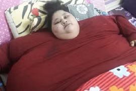 Người phụ nữ béo nhất thế giới tới Ấn Độ giảm cân