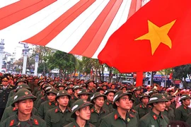 Tuổi trẻ Thủ đô náo nức lên đường thực hiện nghĩa vụ thiêng liêng với Tổ quốc