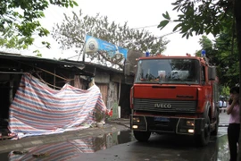 Cháy cửa hàng tạp hóa gần chợ, một cụ bà tử vong