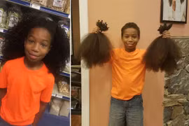 Nuôi tóc dài tặng bệnh nhân ung thư