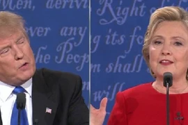 Bà Clinton thắng ông Trump trong cuộc tranh luận đầu tiên