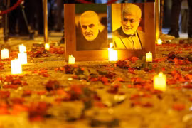 Hàng nghìn người tuần hành ở Baghdad tưởng niệm tướng Soleimani