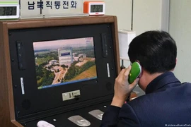 Đường dây nóng liên Triều được khôi phục từ sáng 4-10