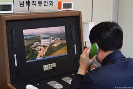 Đường dây nóng liên Triều được khôi phục từ sáng 4-10