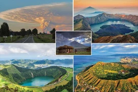 [Ảnh] Những ngọn núi lửa đẹp đến “nghẹt thở” trên Trái đất