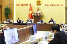 Chủ tịch Quốc hội Vương Đình Huệ làm việc trực tuyến với Hội đồng kinh doanh Hoa Kỳ - ASEAN