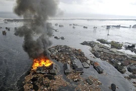 Hình ảnh tái hiện những thảm họa hủy diệt ở Nhật Bản năm 2011