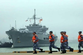 Soái hạm Mỹ thăm Trung Quốc, tham gia diễn tập trên biển
