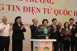 Đưa vào hoạt động Cổng thông tin điện tử Quốc hội