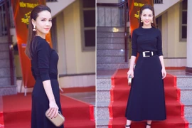 Yến Trang giản dị đi dự lễ trao giải phim ngắn