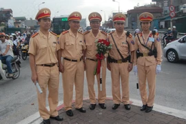 Ngày làm việc cuối cùng của người CSGT - Công dân Thủ đô ưu tú