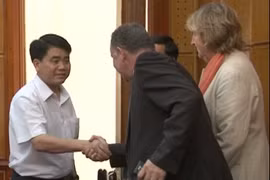 Giám đốc CATP Hà Nội làm việc với Tập đoàn Safran Morpho