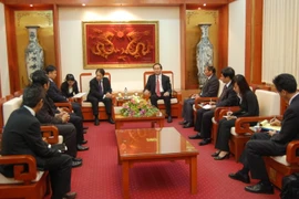 Bộ trưởng Trần Đại Quang tiếp lãnh đạo tập đoàn NEC toàn cầu Nhật Bản