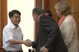 Giám đốc CATP Hà Nội làm việc với Tập đoàn Safran Morpho