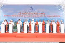 Khởi công dự án công viên xanh nghìn tỷ tại khu đô thị mới Cầu Giấy