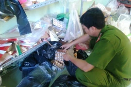 Triệt xóa cơ sở kinh doanh mỹ phẩm lậu ở TP.Hồ Chí Minh