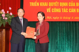 Bà Ngô Thị Doãn Thanh được điều động làm Phó trưởng Ban Dân vận Trung ương