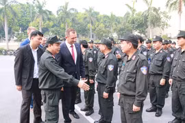 Trung đoàn Cảnh sát cơ động tiếp đoàn Tổng cục Nội vụ thành phố Minsk, Belarus