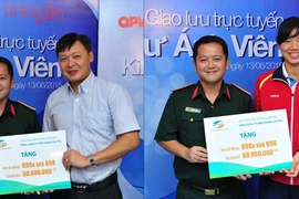 Viettel tặng thầy trò Ánh Viên 5 năm cước viễn thông