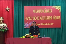 Quân chủng Hải quân gặp mặt báo chí đầu năm