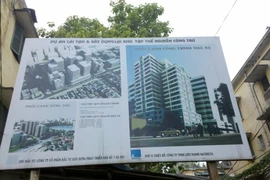 Đẩy nhanh tiến độ xây dựng lại khu tập thể Nguyễn Công Trứ