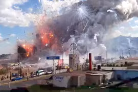 Nổ lớn chợ pháo hoa Mexico, 26 người thiệt mạng