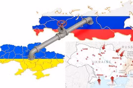 Nga vẫn bơm khí đốt kỷ lục cho châu Âu bất chấp chiến sự ở Ukraine