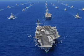 Hải quân Mỹ và 60 đồng minh tập trận lớn nhất Trung Đông