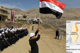 Người dân Cao nguyên Golan biểu tình phản đối dự án tuabin gió của Israel 