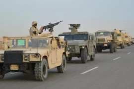 Quân đội Ai Cập phá hủy mạng lưới trại khủng bố ở Sinai