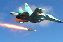 [ẢNH]: Chiến đấu cơ Nga dội bom ác liệt dọc biên giới Syria-Thổ Nhĩ Kỳ