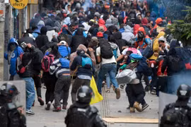 Biểu tình chống cảnh sát tại Colombia, gần 150 người thương vong